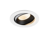 NUMINOS MOVE XL, Deckeneinbauleuchte weiß/schwarz 2700K 40°