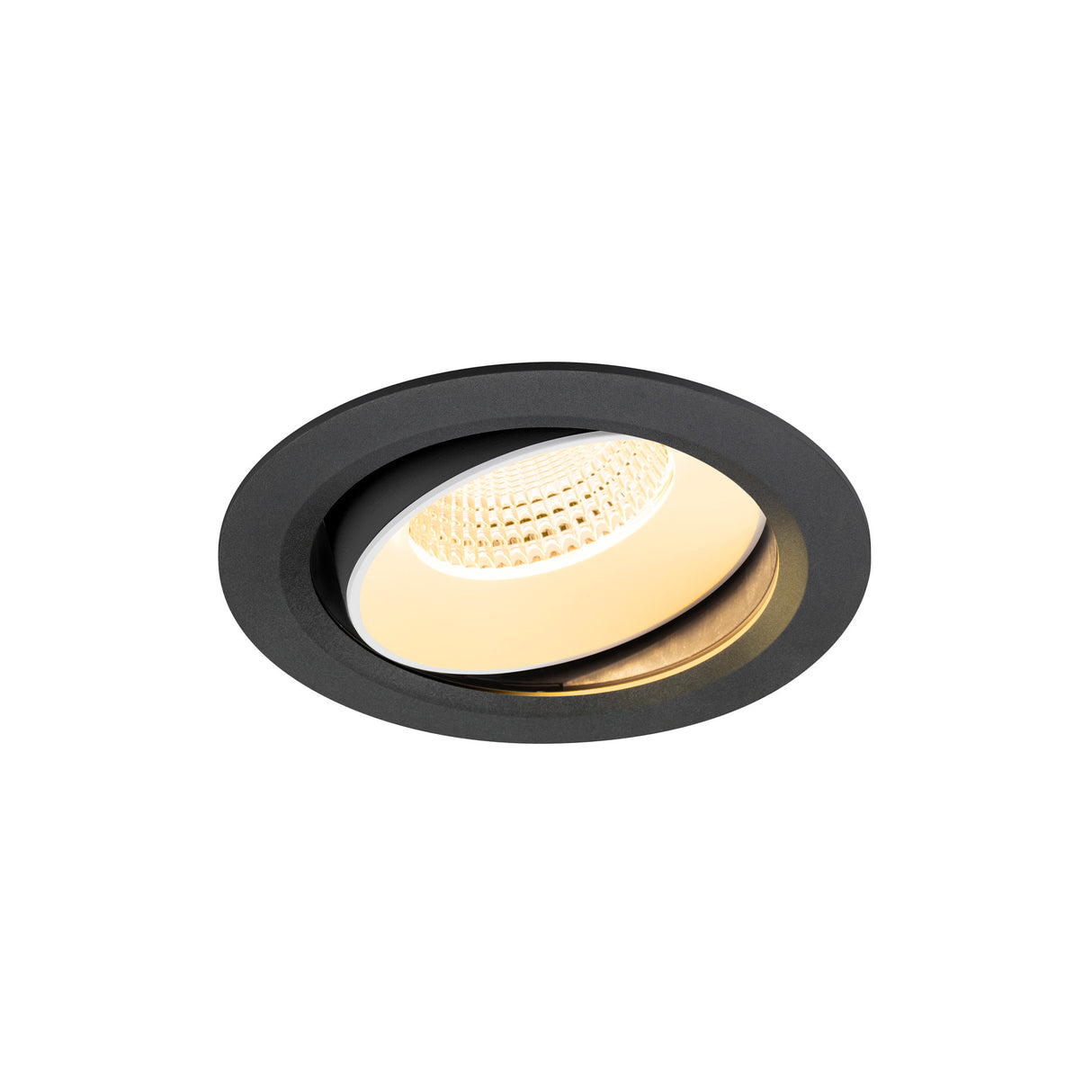 NUMINOS® MOVE XL, Deckeneinbaul. 3000K, 55°, IP20 rund sw/ws