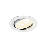 NUMINOS® MOVE XL, Deckeneinbaul. 4000K, 20°, IP20, rund, ws