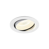 NUMINOS® MOVE XL, Deckeneinbaul. 4000K, 55°, IP20, rund, ws