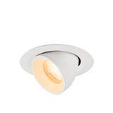 NUMINOS® GIMBLE XS, Deckeneinbaul. 2700K, 40°, IP20, rund ws