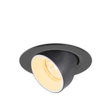 NUMINOS® GIMBLE XS, Deckeneinbaul. 3000K 20° IP20 rund sw/ws
