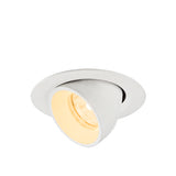 NUMINOS® GIMBLE XS, Deckeneinbaul. 3000K, 20°, IP20, rund ws