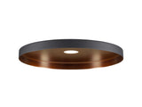 LALU® PLATE 33, Leuchtenschirm, E27 Base, Mix&Match, sw/bz