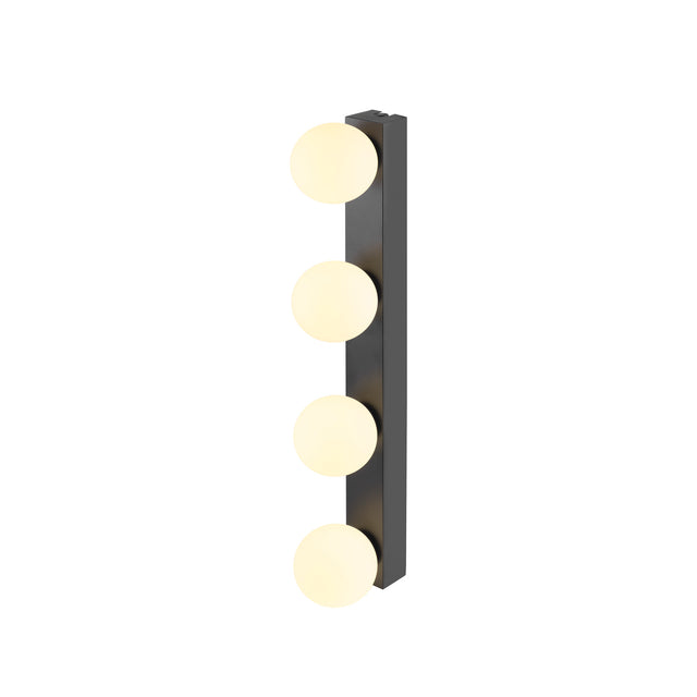 SUN Mirror,WL quad, 2700/3000/4000K TOUCH button 18W IP44 sw