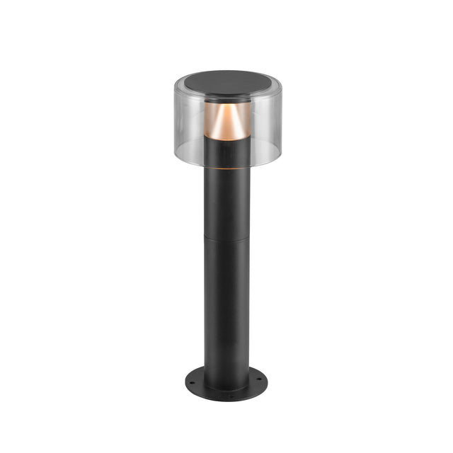 TAHA II 45, Stehleuchte, PHASE, 2200/2700K, IP65, zyl, sw