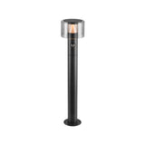 TAHA II 70, Stehleuchte, SENSOR, 2200/2700K, IP54, zyl, sw
