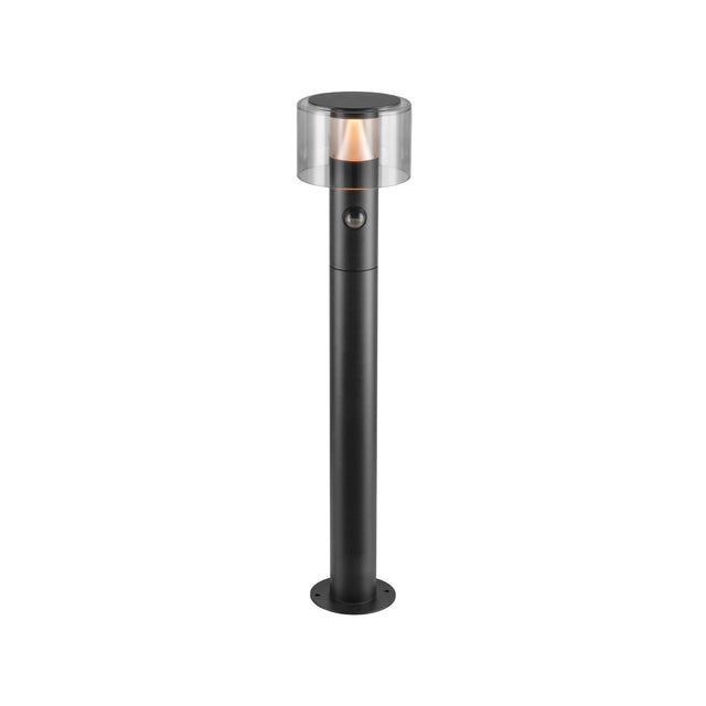 TAHA II 70, Stehleuchte, SENSOR, 2200/2700K, IP54, zyl, sw