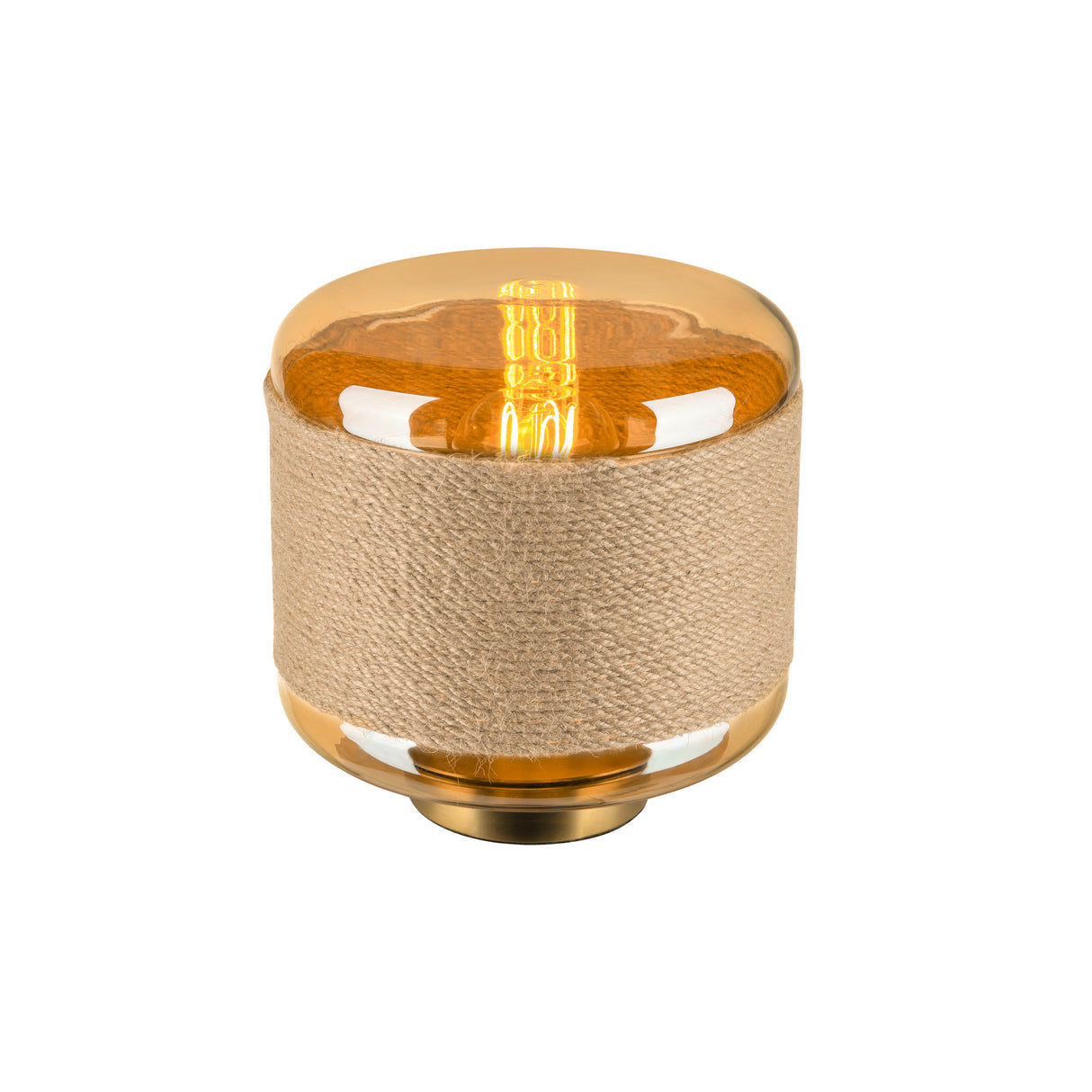 PANTILO ROPE 19, Tischleuchte, E27, zyl, 1 x max. 15W, gold