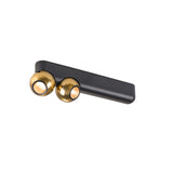 DYSKO,WDL, double, PHASE, 2700K, 13W, 36°, schwarz/gold