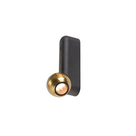 DYSKO,WDL, switch, single, PHASE, 2700K, 6.7W, 36°, sw/gold