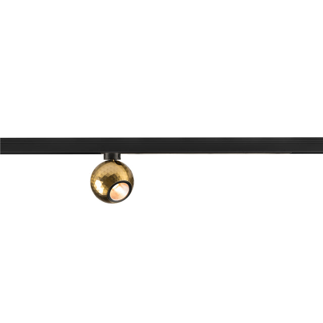 DYSKO, 1~ Spot, PHASE, 2700K, 6.7W, 36°, schwarz/gold