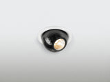 DYSKO, Deckeneinbaul. rund, PHASE, 2700K, 6.4W, 36°, ws/sw