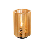 WUD TL, E27, Tischleuchte, zylindrisch, 1 x max. 40W, natur