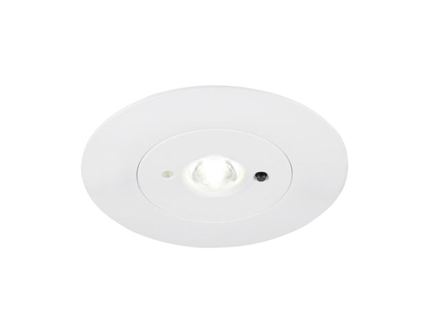 P-LIGHT, Deckeneinbauleuchte, rund, 6500K, 2W, weiß