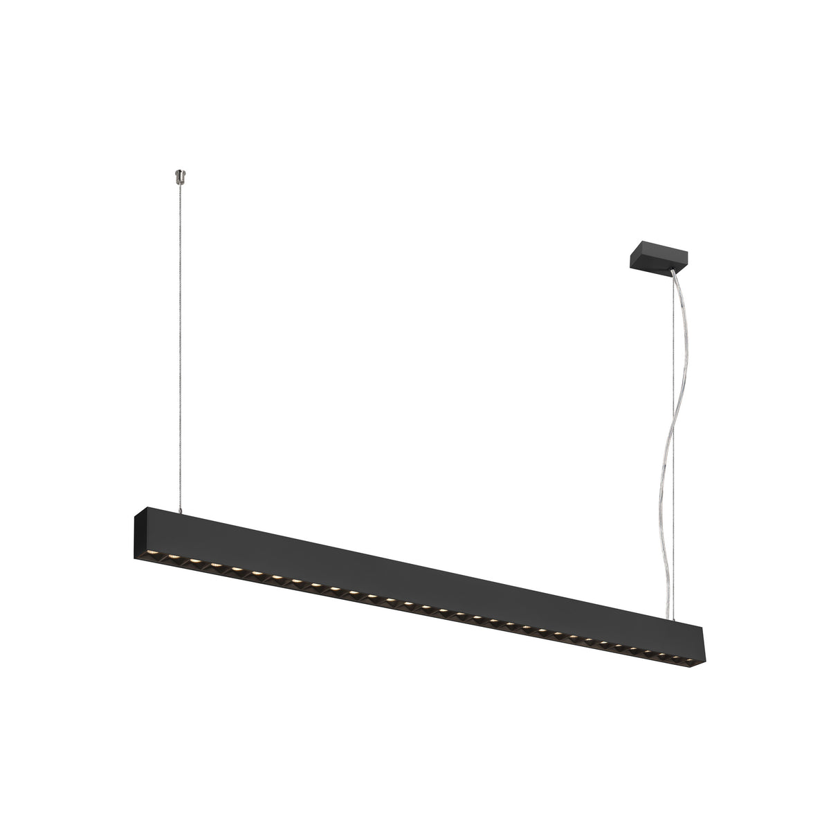 GLENOS® PRO, Pendelleuchte, DALI, UGR16, 3000K, 75°, sw