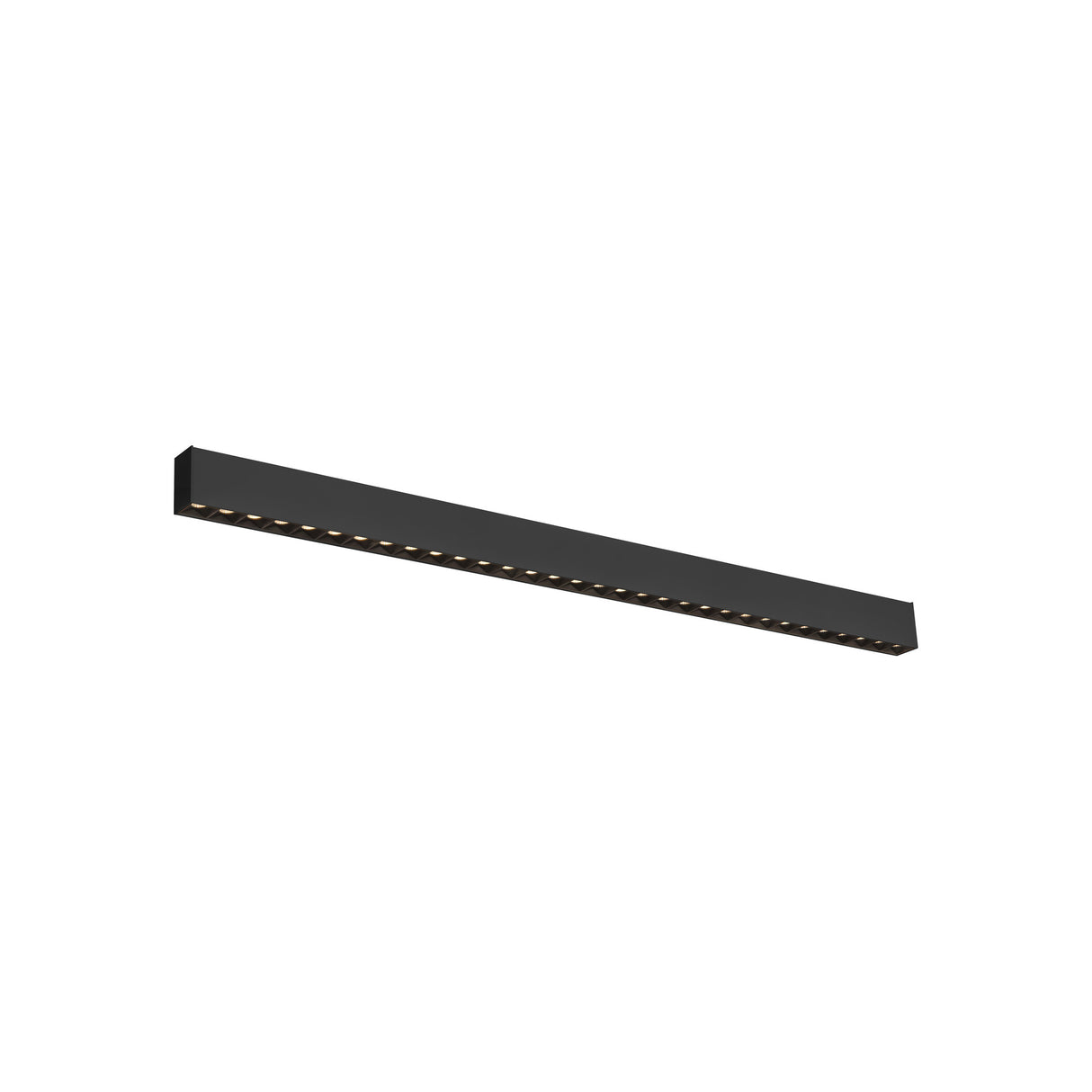GLENOS® PRO, Deckenaufbaul. DALI, UGR19, 3000K, 30W, 75°, sw