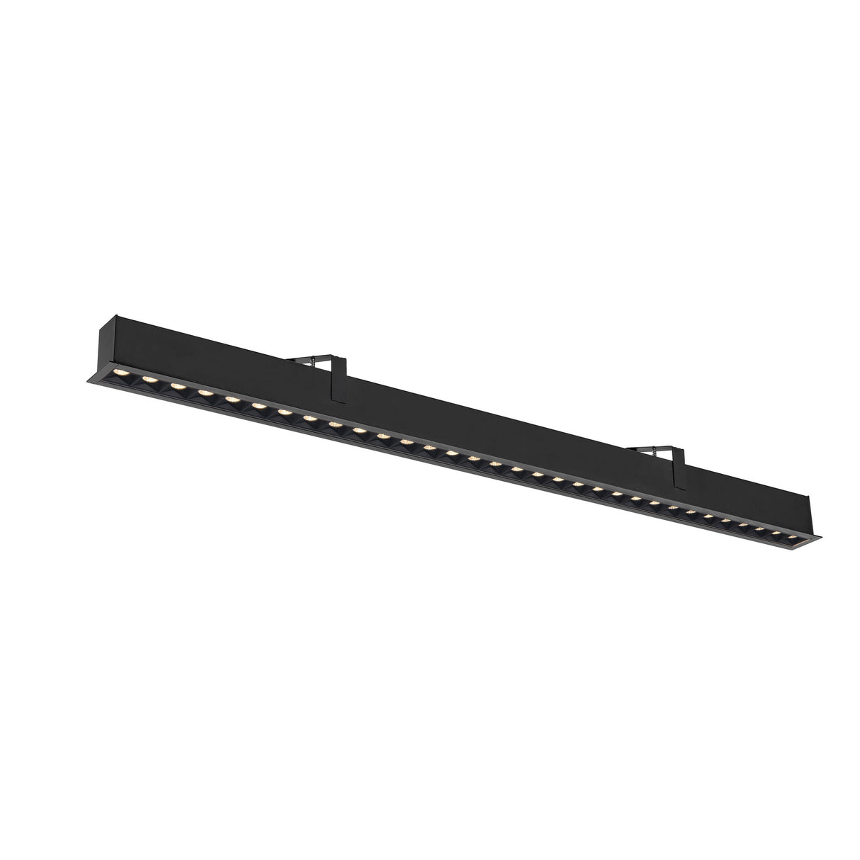GLENOS® PRO, Deckeneinbaul. DALI, UGR19, 3000K, 75° IP20, sw