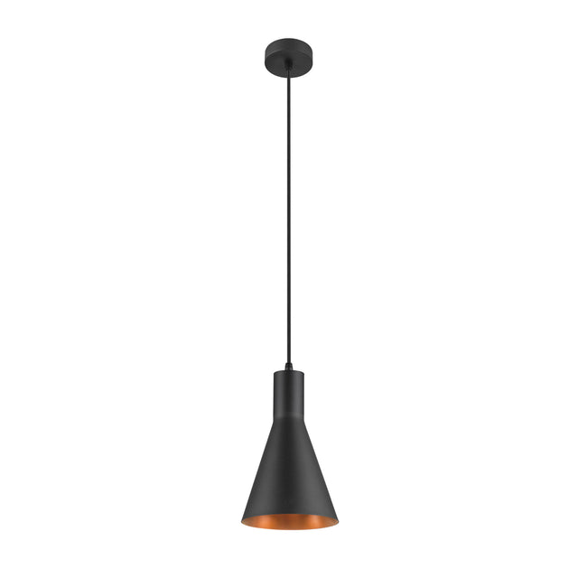 LALU® SET, Pendelleuchte, E27 Base, CONE 15, 1 x max. 4W, sw