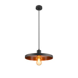 LALU® SET, Pendelleuchte, E27 Base, PLATE 33, 1xmax.7.5W, sw