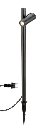 HELIA SLIM Pole single LED Outdoor Stehleuchte IP65 2200K sw