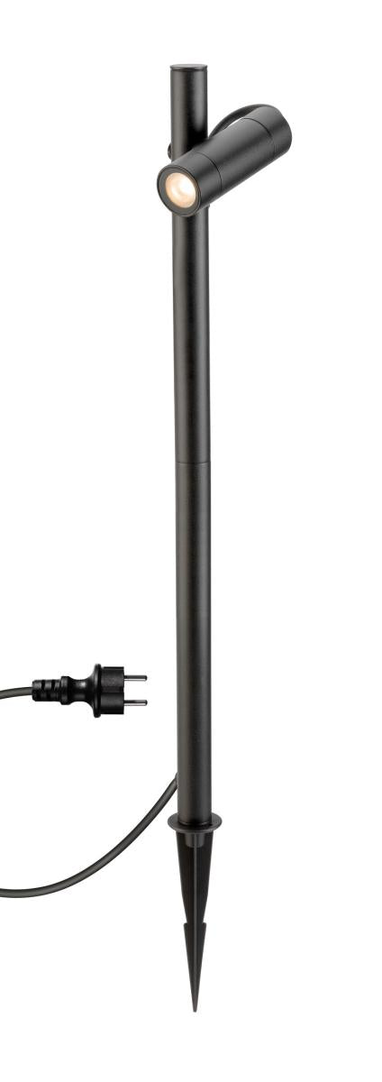 HELIA SLIM Pole single LED Outdoor Stehleuchte IP65 2200K sw