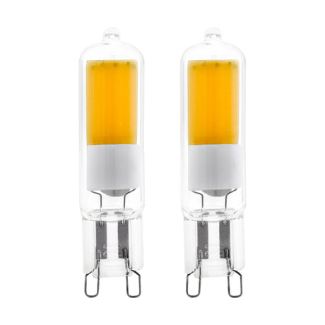 LM-G9-GLAS COB LED-STECKBIRNE 2W/200LM 4000K 2er-Set