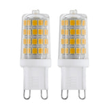 LM-G9-SMD LED-STECKBIRNE 3W/320LM 4000K 2er-Set