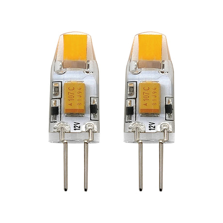 LM-G4-LED-STECKBIRNE 1,2W 2700K/100lm 2er-Set - dimmbar