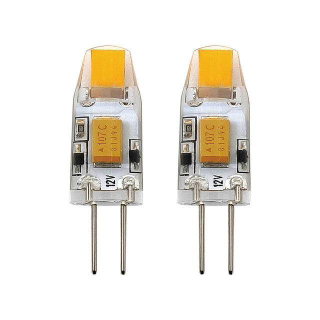LM-G4-LED-STECKBIRNE 1,8W 2700K/200lm 2er-Set - dimmbar