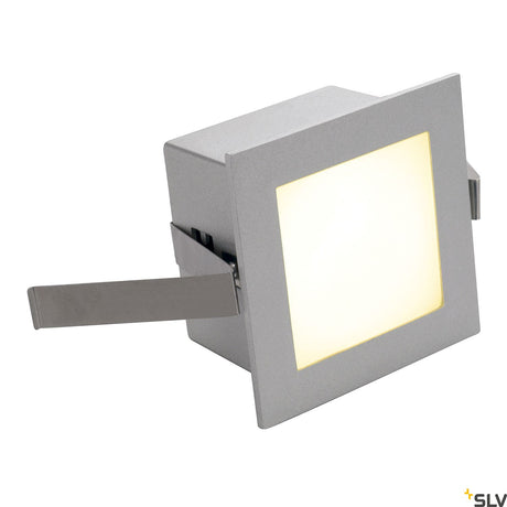 FRAME BASIC LED, 1W, 350mA, warmweiß, eckig, silbergrau