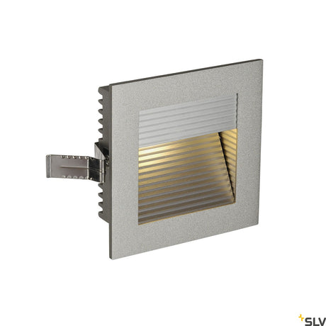 FRAME CURVE LED, 1W, 350mA, warmweiß, eckig, silbergrau