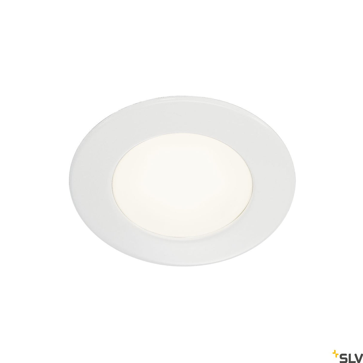 DL 126 LED Downlight, 3W, 3000K, 12V, rund, acryl, weiß