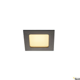 FRAME BASIC LED Set, 6W, 3000K, mattschwarz, inkl. Treiber