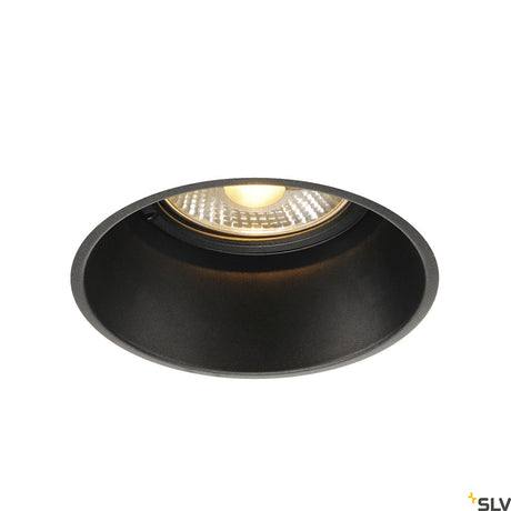 HORN-T Einbauleuchte, QPAR111, mattschwarz, GU10, max. 50W