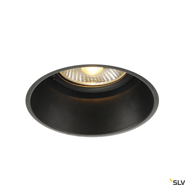 HORN-T Einbauleuchte, QPAR111, mattschwarz, GU10, max. 50W