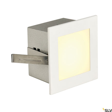 FRAME BASIC LED, 1W, 3000K, 90lm, eckig, alu/glas, weiß