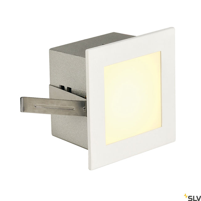 FRAME BASIC LED, 1W, 3000K, 90lm, eckig, alu/glas, weiß