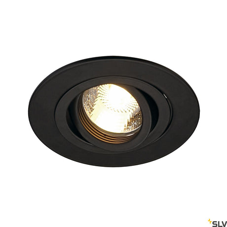 Foto: NEW TRIA XL ROUND GU10 Downlight, schwarz
