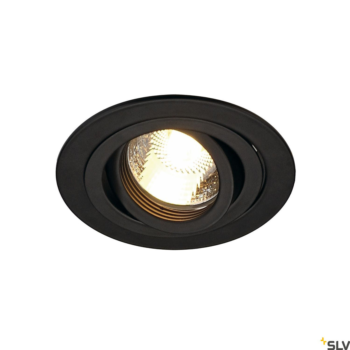 NEW TRIA GU10 ROUND Downlight, max. 50W, alu, schwarz