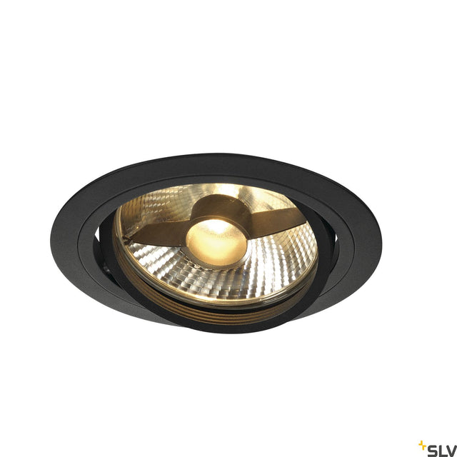 NEW TRIA I ES111 ROUND, max. 75W, inkl. Blattfedern, schwarz