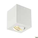 TRILEDO SQUARE CL, mattweiss, LED, 6W, 38°, 3000K