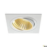NEW TRIA LED DL SQUARE Set, 25W, 2700K, 30°, mattweiß