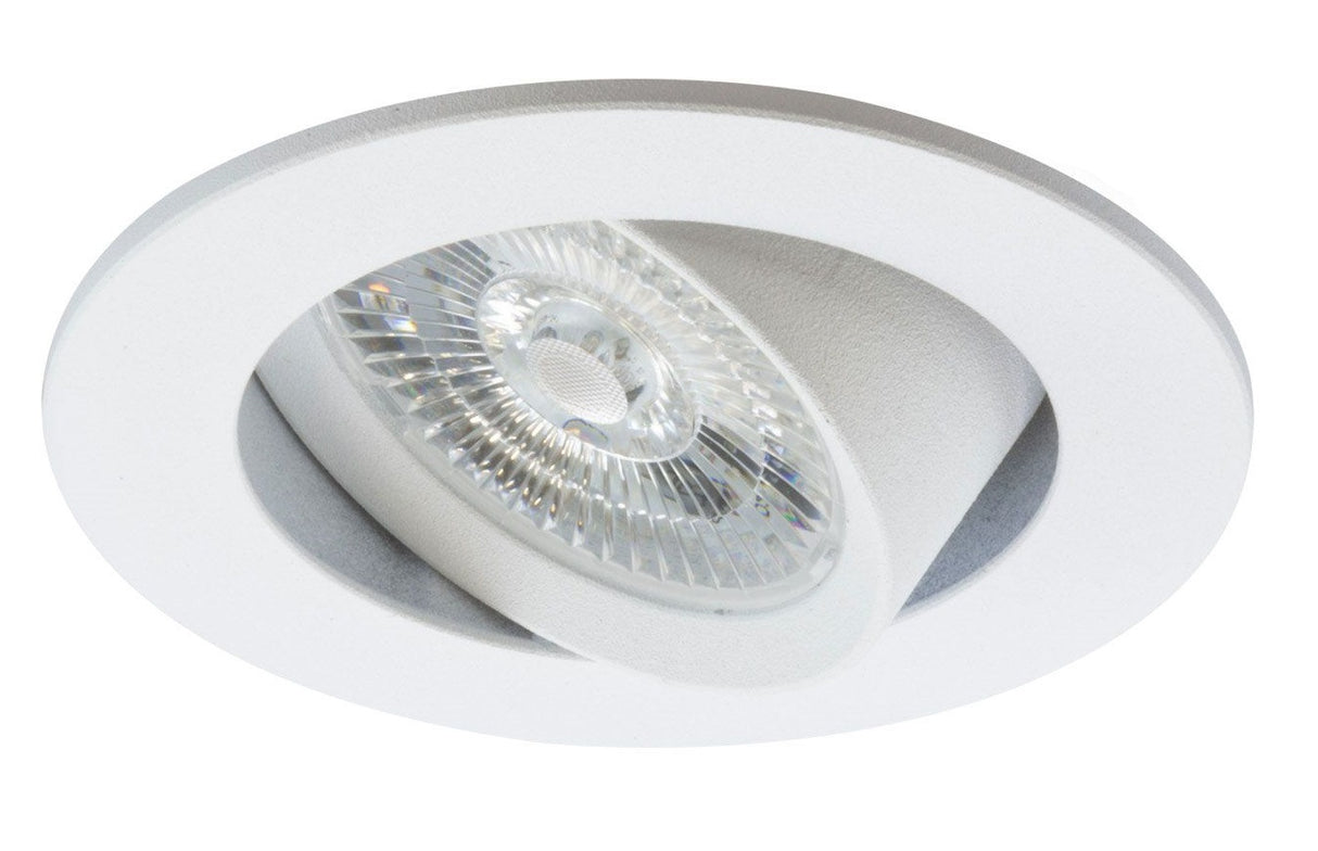 LED Einbauleuchte 8W 850lm 930 45° 24VDC IP42, weiß