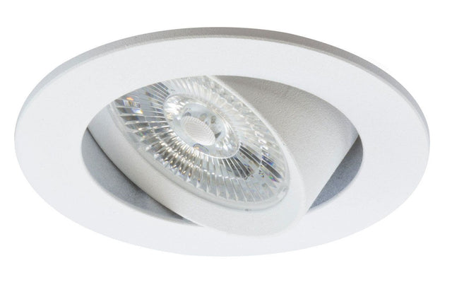 LED Einbauleuchte 8W 850lm 930 45° 24VDC IP42, weiß