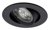 LED Einbauleuchte 8W 850lm 930 45° 24VDC IP42, schwarz