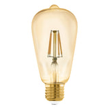 LM-E27-LED FILAMENT AMBER ST64 5.5W/500lm 2200k DIMMBAR