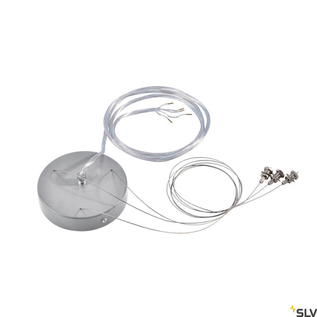 Abhängset für 1-10V MEDO LED, 5-adrig, silbergrau