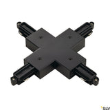 X-Verbinder für 1-Ph HV-Stromschiene, Aufbauversion schwarz