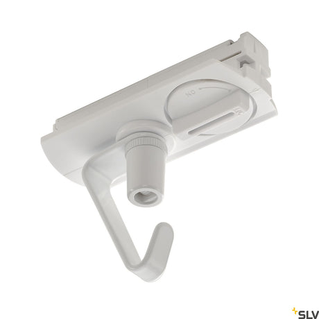Adapter für 1-Phasen Hochvolt- schiene, weiss, elektrisch